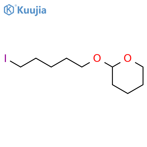 2H-Pyran, tetrahydro-2-[(5-iodopentyl)oxy]- structure