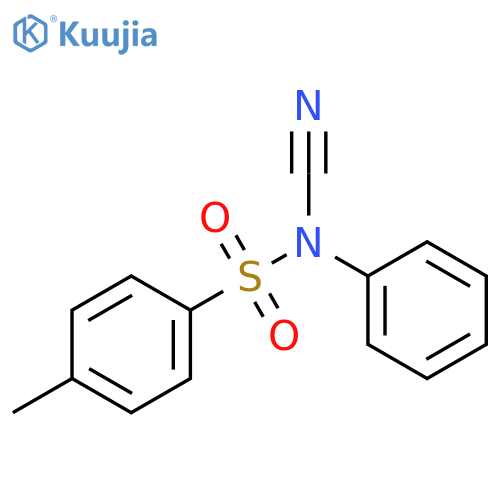 N-Cyano-N-phenyl-p-toluenesulfonamide structure