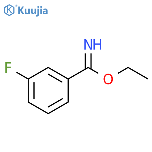 ethyl 3-fluorobenzimidate structure
