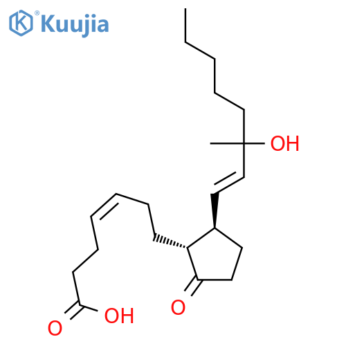 Prosta-4,13-dien-1-oic acid, 15-hydroxy-15-methyl-9-oxo-, (4Z,13E)- structure