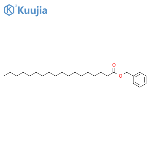 Octadecanoic acid,phenylmethyl ester structure