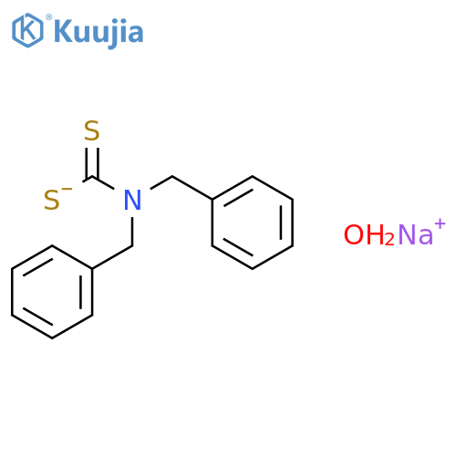 Carbamodithioic acid,N,N-bis(phenylmethyl)-, sodium salt (1:1) structure