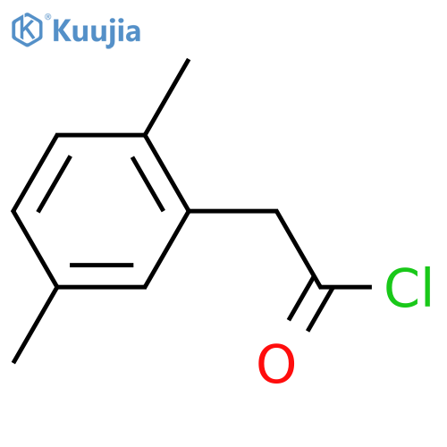 2-(2,5-dimethylphenyl)acetyl chloride structure
