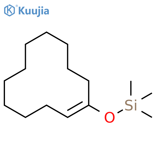 Silane, (1-cyclododecen-1-yloxy)trimethyl-, (E)- structure