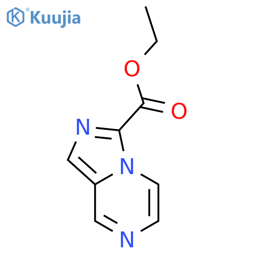 ethyl imidazo1,5-apyrazine-3-carboxylate structure