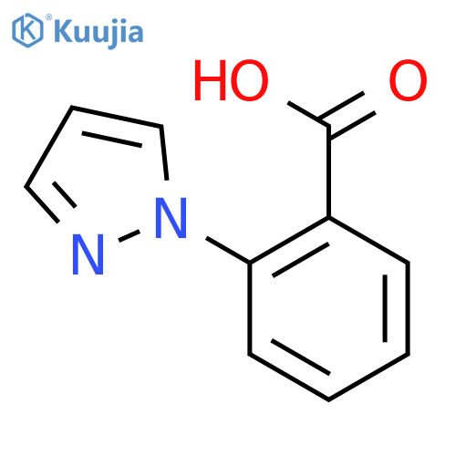 2-(1H-Pyrazol-1-yl)benzoic acid structure