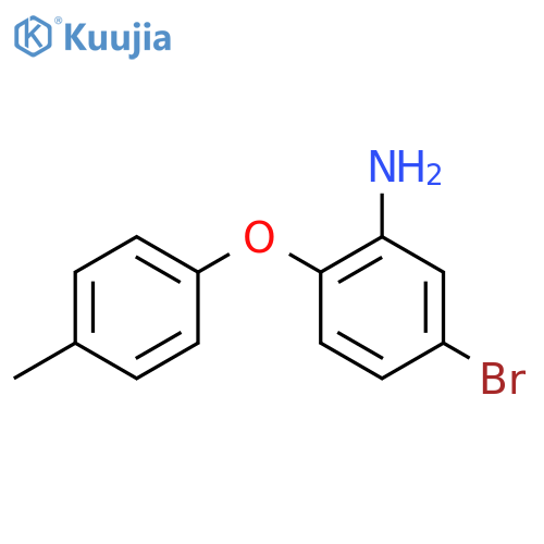 5-Bromo-2-(4-methylphenoxy)aniline structure