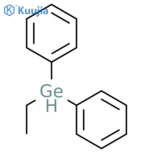 Germyl, ethyldiphenyl- structure