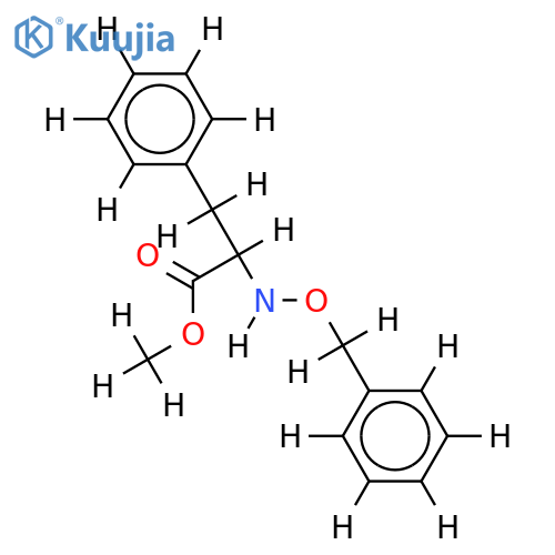 O-Benzyl,Me ester-N-Hydroxyphenylalanine structure