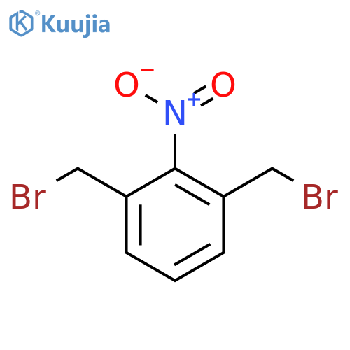 Benzene, 1,3-bis(bromomethyl)-2-nitro- structure