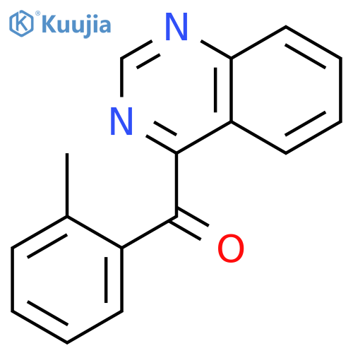 Methanone, (2-methylphenyl)-4-quinazolinyl- structure