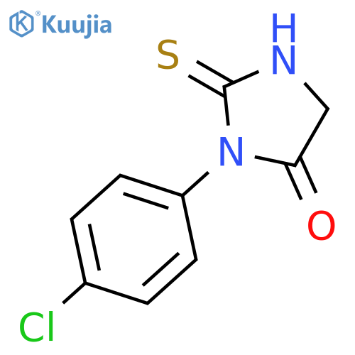 1-(4-Chlorophenyl)-2-sulfanyl-4,5-dihydro-1H-imidazol-5-one structure