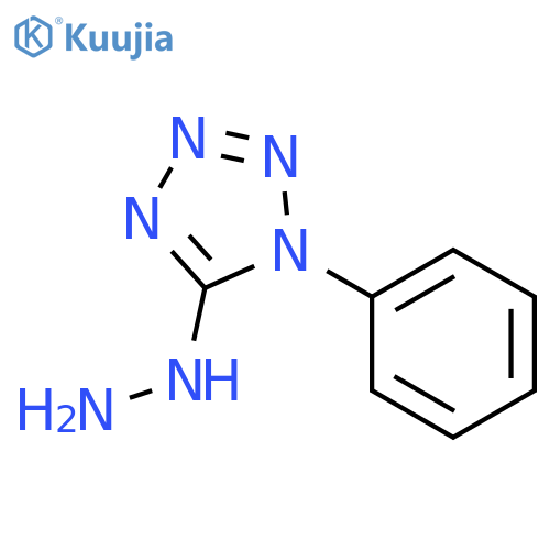 5-hydrazino-1-phenyl-1H-tetrazole structure