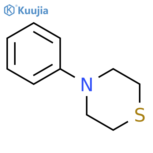 Thiomorpholine,4-phenyl- structure