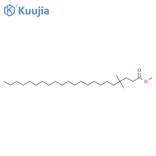 Methyl 4,4-dimethyldocosanoate structure