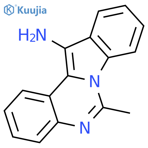 6-Methylindolo1,2-cquinazolin-12-amine structure