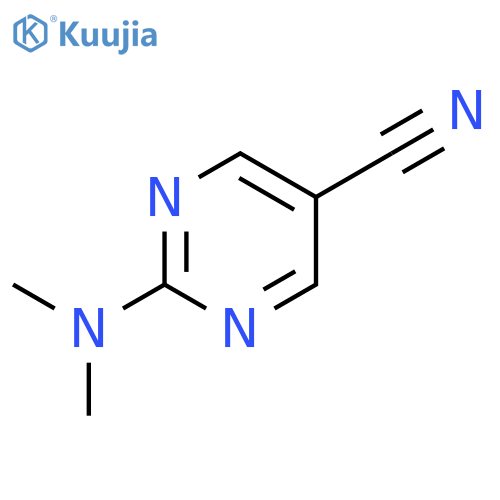 2-(Dimethylamino)pyrimidine-5-carbonitrile structure