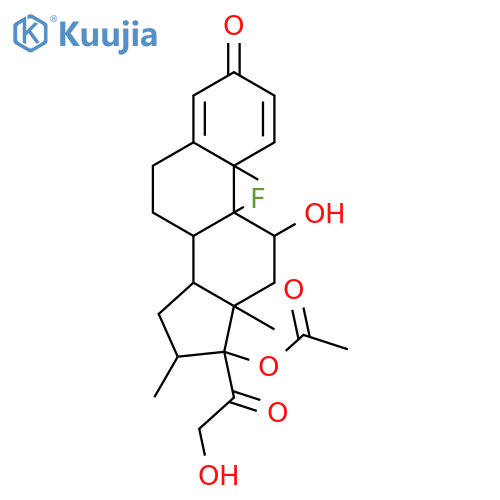 Betamethasone 17-Acetate structure