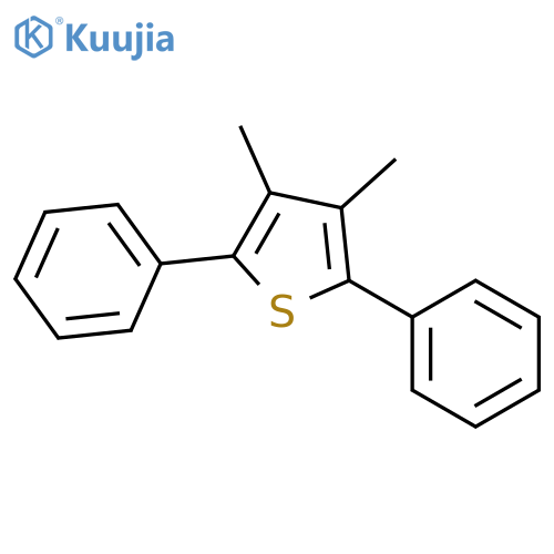 THIOPHENE, 3,4-DIMETHYL-2,5-DIPHENYL- structure