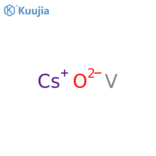 cesium(+1) cation; oxygen(-2) anion; vanadium structure