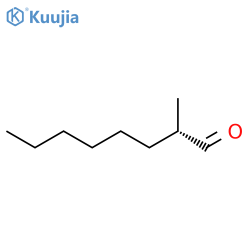 Octanal, 2-methyl-, (S)- structure