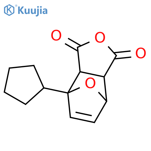 4,7-Epoxyisobenzofuran-1,3-dione, 4-cyclopentyl-3a,4,7,7a-tetrahydro- structure