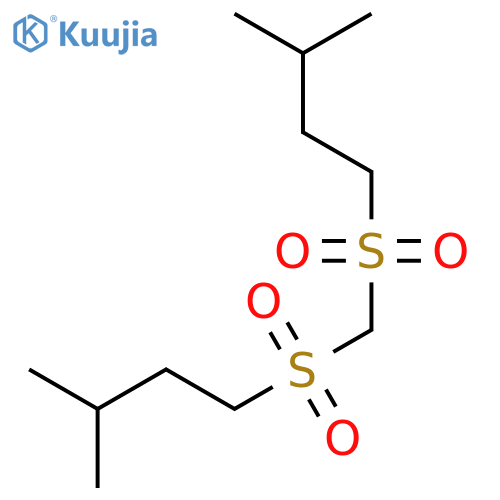 BUTANE, 1,1'-[METHYLENEBIS(SULFONYL)]BIS[3-METHYL- structure