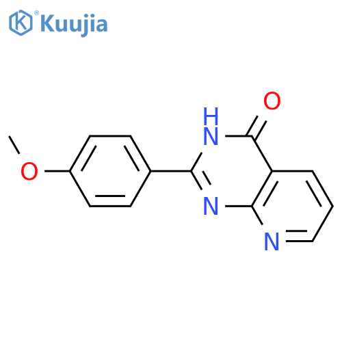 2-(4-methoxyphenyl)-3H,4H-pyrido[2,3-d]pyrimidin-4-one structure