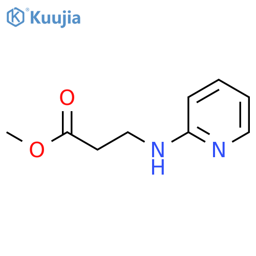 methyl 3-(pyridin-2-yl)aminopropanoate structure