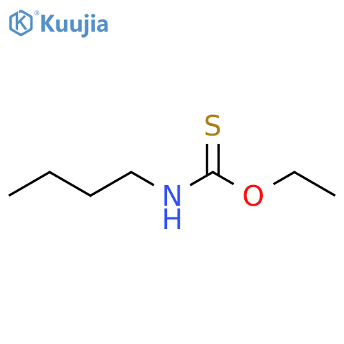 Carbamothioic acid, butyl-, O-ethyl ester structure