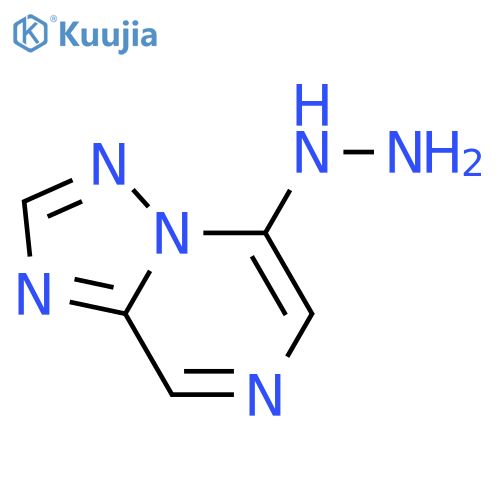 5-Hydrazinyl-[1,2,4]triazolo[1,5-a]pyrazine structure