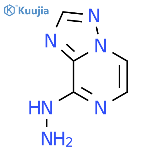 1-(1,2,4Triazolo1,5-apyrazin-8-yl)hydrazine structure