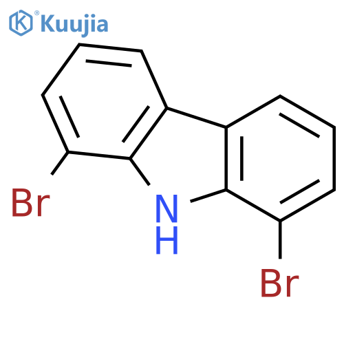 1,8-Dibromo-9H-carbazole structure