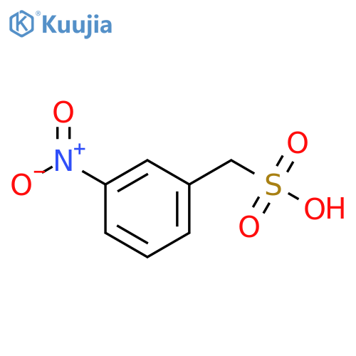 (3-nitrophenyl)methanesulfonic acid structure