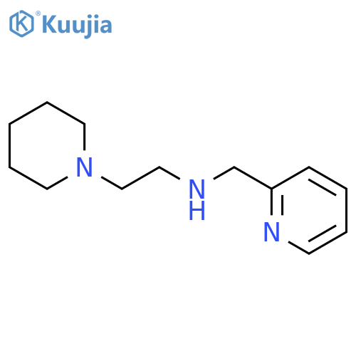 2-Pyridinemethanamine,N-[2-(1-piperidinyl)ethyl]-(9CI) structure