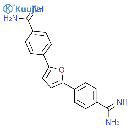 Furamidine dihydrochloride structure