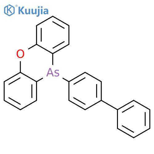 10H-Phenoxarsine, 10-[1,1'-biphenyl]-4-yl- structure