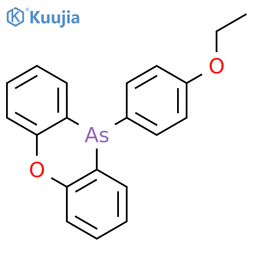 10H-Phenoxarsine, 10-(4-ethoxyphenyl)- structure