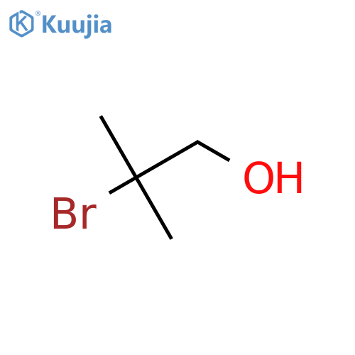 2-Bromo-2-methylpropan-1-ol structure
