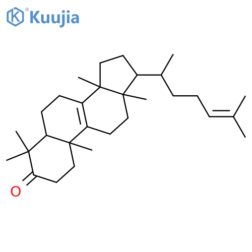 (5xi)-lanosta-8,24-dien-3-one structure