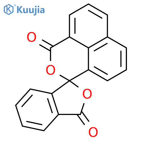 Spiroisobenzofuran-1(3H),1'-1H,3Hnaphtho1,8-cdpyran-3,3'-dione structure