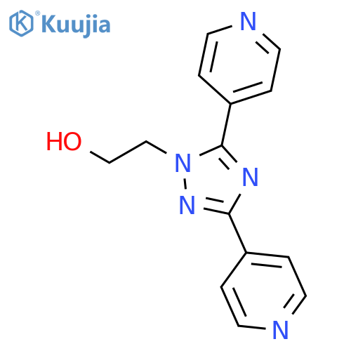 1H-1,2,4-Triazole-1-ethanol, 3,5-di-4-pyridinyl- structure