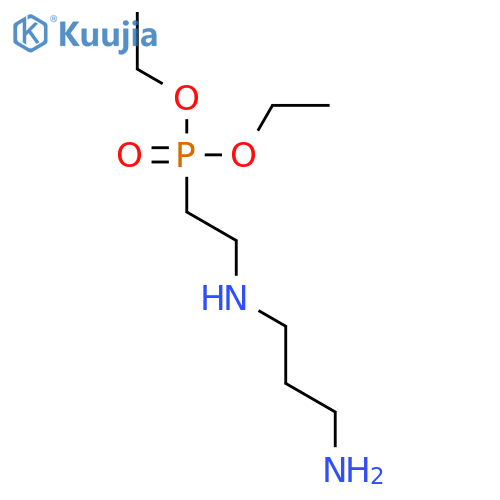 Diethyl {2-[(3-aminopropyl)amino]ethyl}phosphonate structure