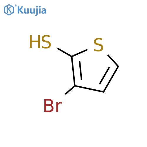 3-bromothiophene-2-thiol structure
