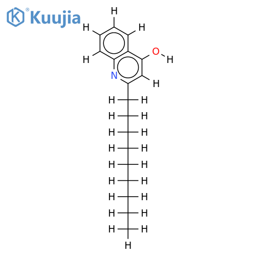 2-n-Nonyl-4-chinolon structure