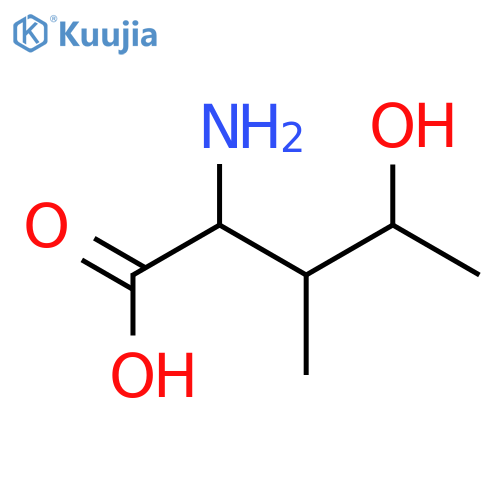 (4S)-4-Hydroxy-L-isoleucine structure