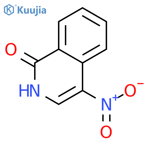 4-Nitroisoquinolin-1(2H)one structure