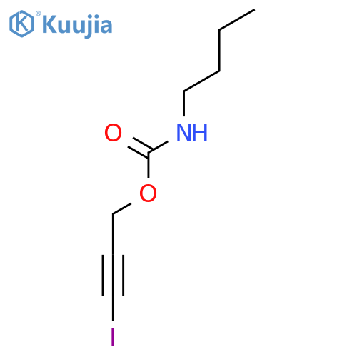 3-Iodo-2-propynyl N-Butylcarbamate structure