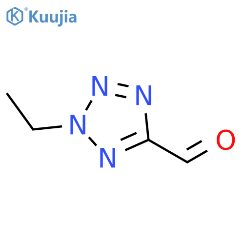 2H-Tetrazole-5-carboxaldehyde, 2-ethyl- structure