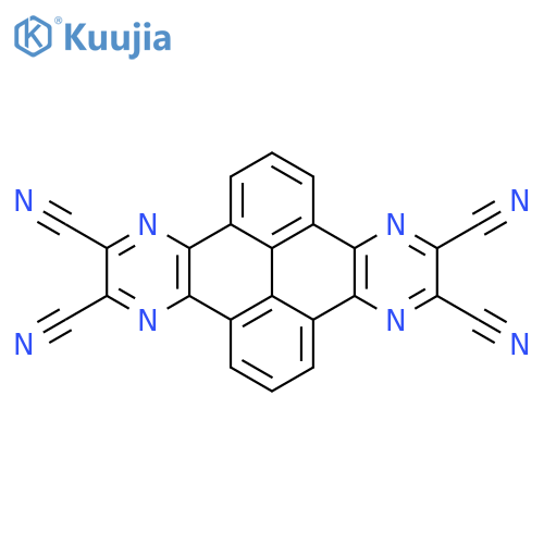 PYRAZINO[2',3':9,10]PHENANTHRO[4,5-FGH]QUINOXALINE-5,6,12,13-TETRACARBONITRILE structure